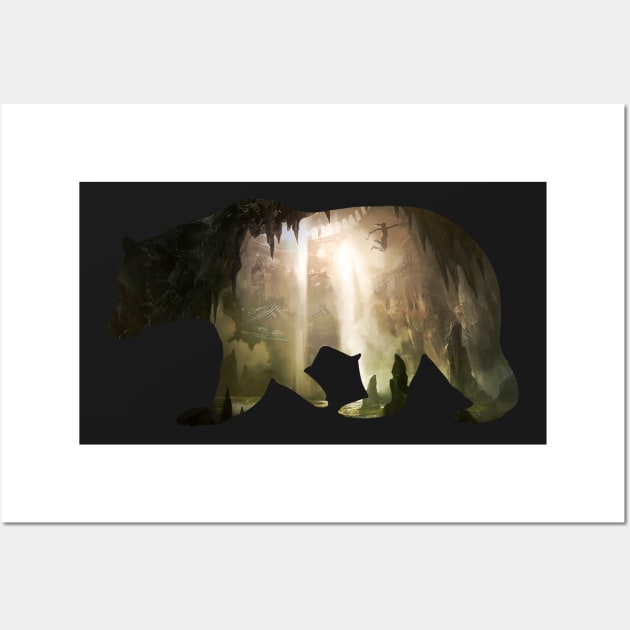 Tomb Raider - Geothermal Tomb Wall Art by Aleecat